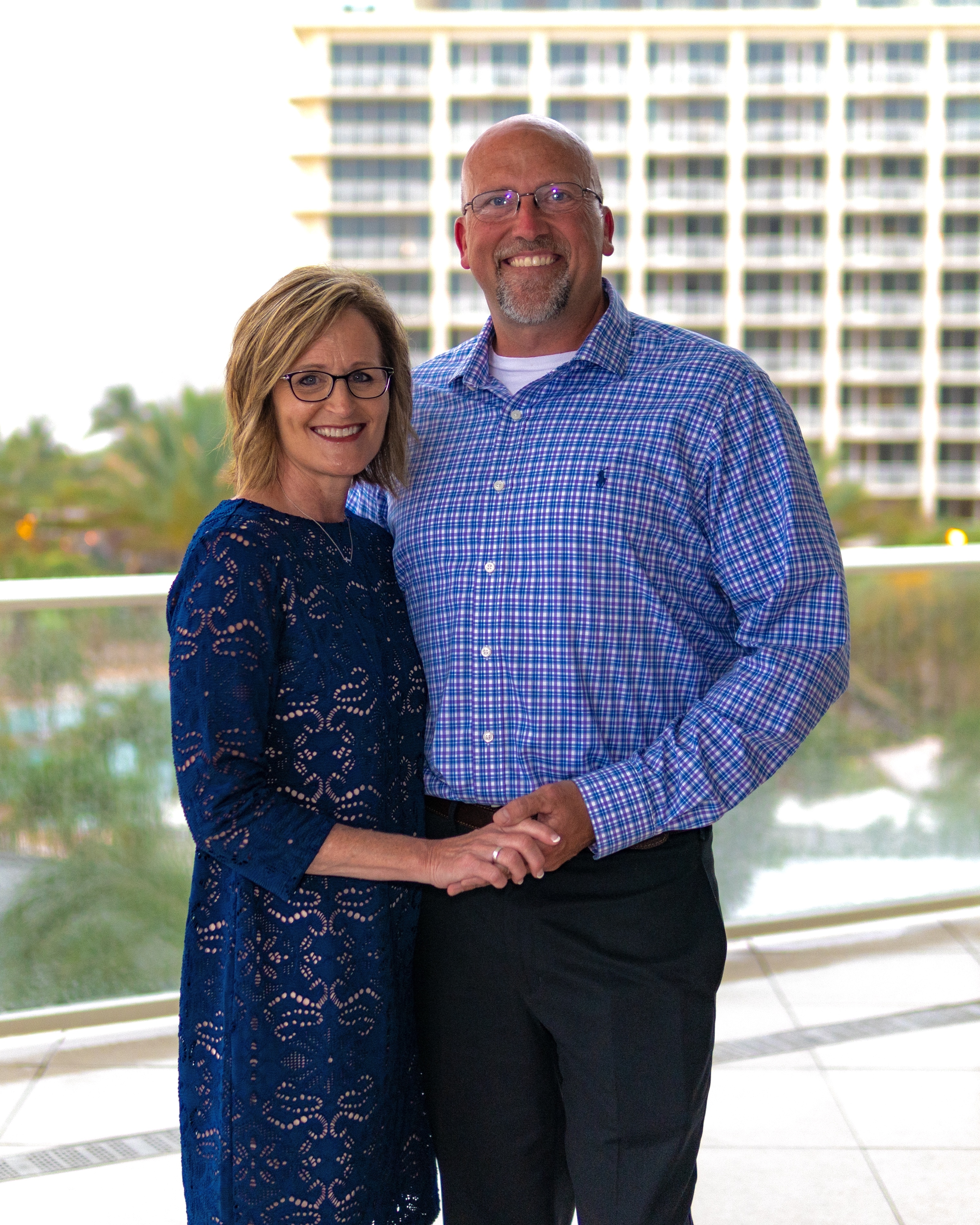 Dave and his wife